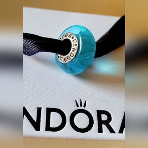 Pandora Blue Charm Bead